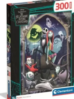Clementoni Puslespil - Nightmare Before Christmas Brikker - 300 Brikker