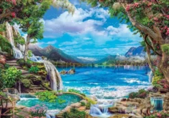 Clementoni Puslespil - Paradise On Earth - High Quality - 2000 Brikker