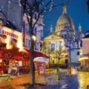Clementoni Puslespil - Paris Montmartre - High Quality - 1500 Brikker