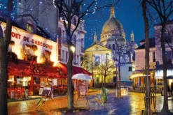 Clementoni Puslespil - Paris Montmartre - High Quality - 1500 Brikker