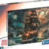 Clementoni Puslespil - Pirates Of The Haunted Seas - 300 Brikker