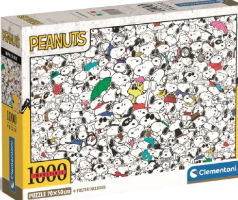 Clementoni Puslespil - Radiserne - Impossible - 1000 Brikker
