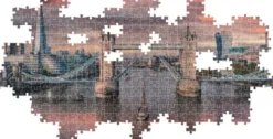 Clementoni Puslespil - River Thames - High Quality Panorama - 1000 Brikker