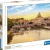 Clementoni Puslespil - Rome - High Quality - 1500 Brikker