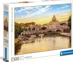Clementoni Puslespil - Rome - High Quality - 1500 Brikker