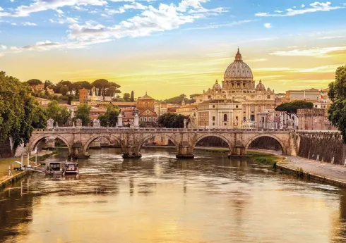 Clementoni Puslespil - Rome - High Quality - 1500 Brikker