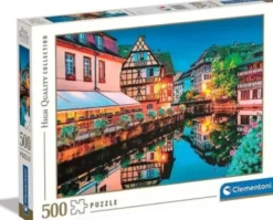 Clementoni Puslespil - Strasbourg Old Town - High Quality - 500 Brikker