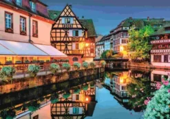 Clementoni Puslespil - Strasbourg Old Town - High Quality - 500 Brikker