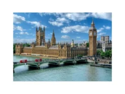 Clementoni Puslespil - The Houses Of Parliament - High Quality - 3000 Brikker - 20 Brikker