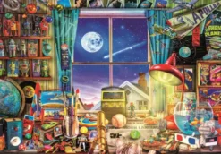Clementoni Puslespil - To The Moon - High Quality - 500 Brikker