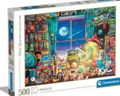 Clementoni Puslespil - To The Moon - High Quality - 500 Brikker