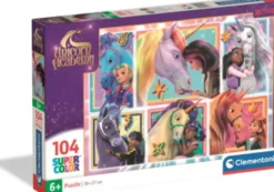 Clementoni Puslespil - Unicorn Academy 3 - 104 Brikker