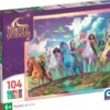 Clementoni Puslespil - Unicorn Academy 1 - 104 Brikker