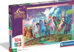 Clementoni Puslespil - Unicorn Academy 1 - 104 Brikker