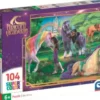 Clementoni Puslespil - Unicorn Academy 2 - 104 Brikker