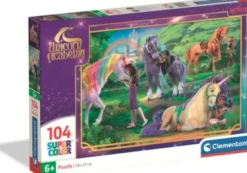 Clementoni Puslespil - Unicorn Academy 2 - 104 Brikker