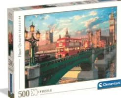 Clementoni Puslespil - Westminster Bridge - High Quality - 500 Brikker