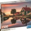 Clementoni Puslespil - Zaanse Schans - High Quality - 1500 Brikker