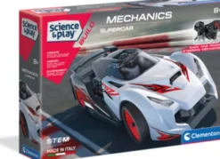 Clementoni - Science And Play Build - Mechanics - Supercar