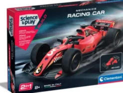 Clementoni - Science & Play Build - Mechanics Racing Car