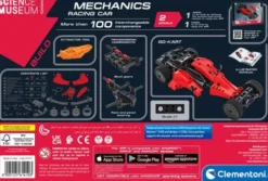 Clementoni - Science & Play Build - Mechanics Racing Car
