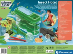 Clementoni - Science & Play - Insektsæt Med Insektboks Til Børn