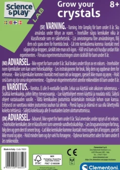 Clementoni - Science & Play Lab - Lav Selv Krystal Sæt