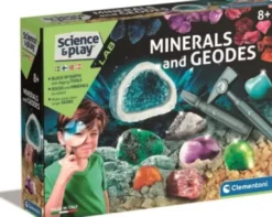 Clementoni Science & Play - Mineraler Og Geoder Videnskabssæt