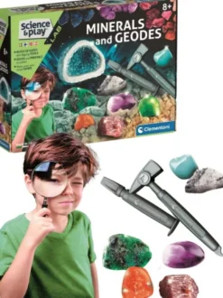 Clementoni Science & Play - Mineraler Og Geoder Videnskabssæt