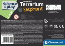 Clementoni - Science & Play - My Wild Terrarium - Elephant