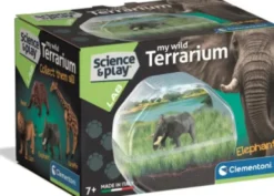 Clementoni - Science & Play - My Wild Terrarium - Elephant