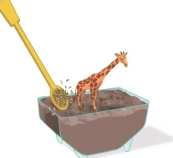 Clementoni - Science & Play - My Wild Terrarium - Giraffe