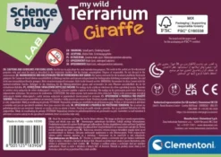 Clementoni - Science & Play - My Wild Terrarium - Giraffe