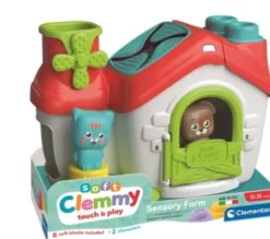 Clementoni - Soft Clemmy - Bondegård Med 8 Bløde Klodser