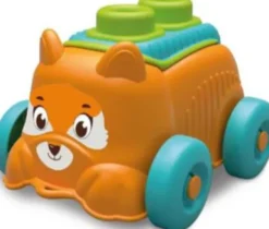 Clementoni - Soft Clemmy - Hvalp Med 4 Bløde Klodser - Orange