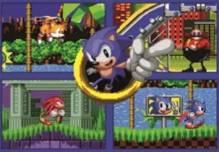 Clementoni - Sonic The Hedgehog - Gaming Puzzle - 500 Brikker