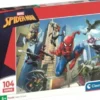 Clementoni - Spider-Man Puzzle - 104 Brikker - Super Puslespil