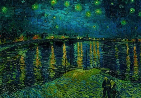 Clementoni - Starry Night Over The Rhone - Van Gogh - 1000