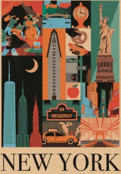 Clementoni - Style In The City New York Puzzle - 1000 Brikker