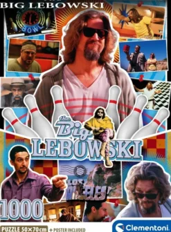Clementoni - The Big Lebowski Puzzle - 1000 Brikker - Puslespil