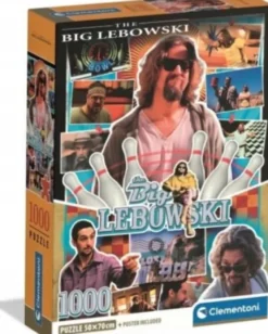 Clementoni - The Big Lebowski Puzzle - 1000 Brikker - Puslespil