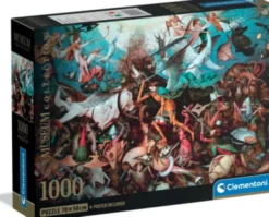 Clementoni - The Fall Of The Rebel - Bruegel - Puslespil - 1000