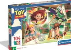 Clementoni - Toy Story Puslespil - 104 Brikker - Disney Pixar