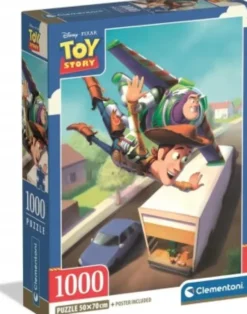 Clementoni - Toy Story Puslespil - 1000 Brikker - Disney Pixar