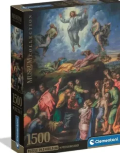 Clementoni - Transfiguration - Raphael - Museum - Puslespil - 1500