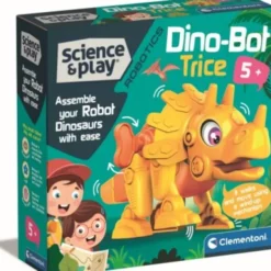 Clementoni - Triceratops Dinosaur Robot Legetøj Samlesæt