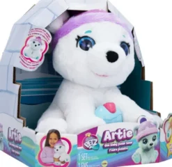 Club Petz - Isbjørnen Artie Med 20 Lyde - 25 CM
