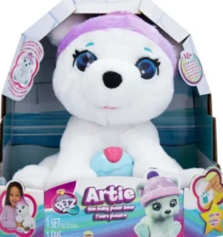 Club Petz - Isbjørnen Artie Med 20 Lyde - 25 CM