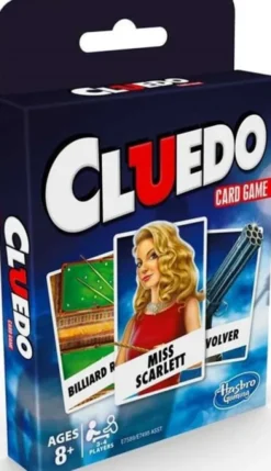 Clue - Cluedo Kortspil Udgave - Dansk Norsk - Hasbro E7599