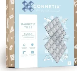 Connetix - Base Plate - Clear - 2 Stk. - Ct-C-00002-Bp